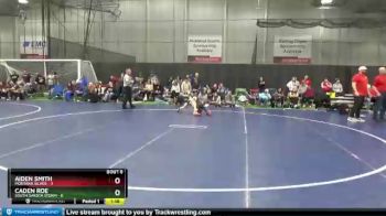 80 lbs Round 3 (6 Team) - Caden Roe, South Dakota Storm vs Aiden Smith, Montana Silver