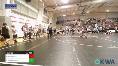 55-58 lbs Semifinal - Bo Davis, Honey Badgers Wrestling Club vs Otto Vuocolo, HURRICANE WRESTLING ACADEMY