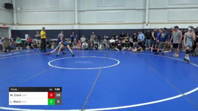 108 lbs Pools - Mitchell Clark, Ohio Gold 24K vs Lucas Ward, West Virginia Wild