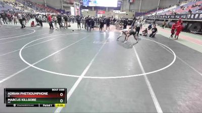 119 lbs Quarterfinal - Marcus Killgore, AZ vs Adrian Phetxoumphone, IA