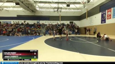 78 lbs Round 1 - Kyler Parry, Mt Spokane Wrestling Club vs Aiden Garrett, Mt Spokane Wrestling Club