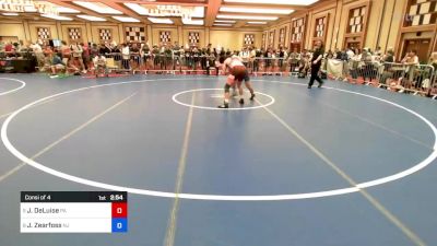 170 lbs Consi Of 4 - James DeLuise, Pa vs Jacob Zearfoss, Nj