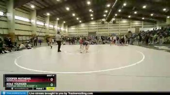 83 lbs Round 3 (4 Team) - Kole Younger, Sanderson Wrestling Academy vs Cooper Mathews, Washington Warriors