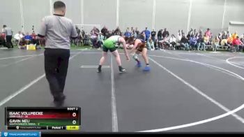 160 lbs Round 1 (4 Team) - Isaac Vollmecke, Iowa Gold vs Gavin Neu, South Dakota Mania