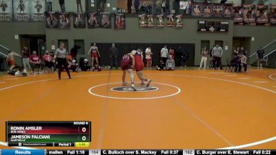 184 lbs Round 6 - Ronin Amsler, Bob Jones vs Jameson Falciani, Hartselle