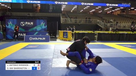 DALLEN RAY BARRINGTON vs JOSE ANTONIO MIRANDA DE LA O 2024 Pan Jiu Jitsu IBJJF Championship