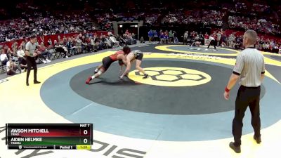 D3-175 lbs Semifinal - Awsom Mitchell, Triad vs Aiden Helmke, Tinora