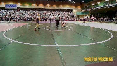 85 lbs Consolation - Waylon Shroyer, Outlaws Wrestling Club vs Mason Myers, Armory Athletics