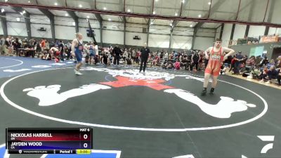 215 lbs Cons. Round 1 - Nickolas Harrell, OR vs Jayden Wood, CA