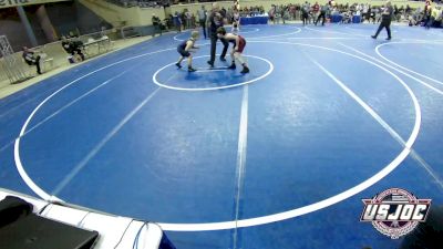 90 lbs Round Of 32 - Landon Schulte, Purler Wrestling, Inc vs Rhett Dyer, Marlow Outlaws