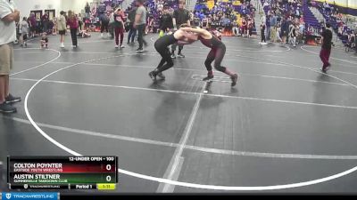 100 lbs Round 3 - Austin Stiltner, Summerville Takedown Club vs Colton Poynter, Eastside Youth Wrestling