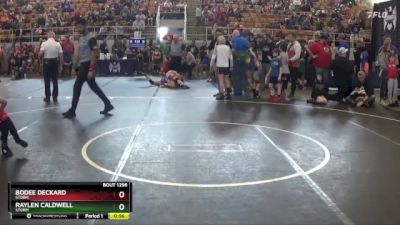 54 lbs Semifinal - Raylen Caldwell, Storm vs Bodee Deckard, Storm