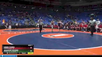 182 lbs Semis & 1st Wrestleback (8 Team) - Brennan Houser, Mahomet (M.-Seymour) vs Aiden Cohen, Deerfield (H.S.)