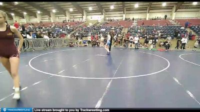 106 lbs Semifinal - Emeri Mortimer, Champions Wrestling Club vs Emily Ball, Sanderson Wrestling Academy