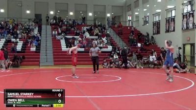 177 lbs Round 3 - Samuel Starkey, Hewitt Trussville Middle School vs Owen Bell, Arab Jr. High