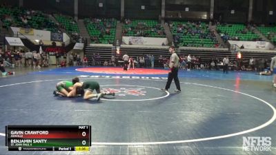 1A-4A 113 Semifinal - Benjamin Santy, St. John Paul II vs Gavin Crawford, Ashville