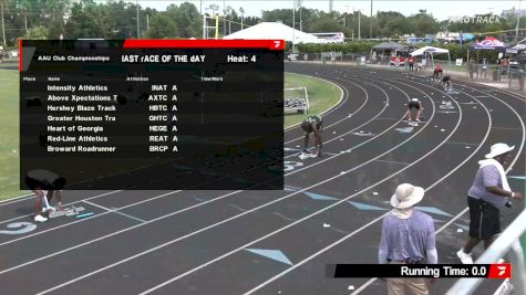 Youth Boys' 4x100m Relay, Semi-Finals 4 - Age 17-18