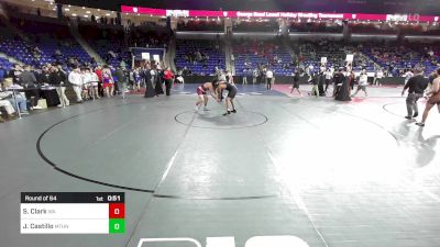 190 lbs Round Of 64 - Shane Clark, Westford Academy vs Jayzan Castillo, Methuen