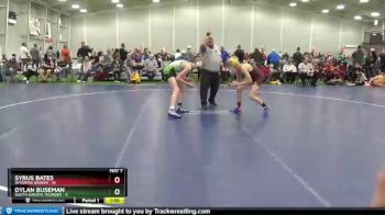 125 lbs Round 5 (6 Team) - Syrus Bates, Wyoming Brown vs Dylan Buseman, South Dakota Thunder