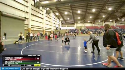 36 lbs Round 3 - Morgan Merkley, Uintah Wrestling vs Deacon Stanger, Roy Wrestling Club