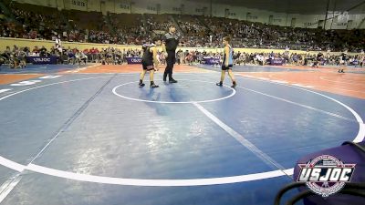 90 lbs Quarterfinal - Kross Iwersen, Division Bell Wrestling vs Olan Garrison, Coweta Tiger Wrestling