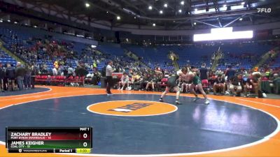 175 lbs Quarterfinals (8 Team) - Zachary Bradley, Port Byron (Riverdale) vs James Keigher, Coal City