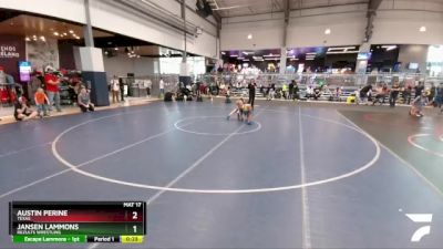 75 lbs Cons. Round 2 - Austin Perine, Texas vs Jansen Lammons, ReZults Wrestling