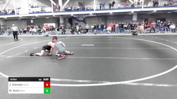 157 lbs Round Of 16 - Jon Siemsen, Sacred Heart University vs Marc Koch, Davidson