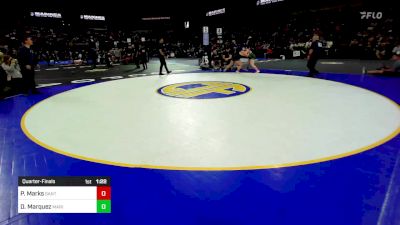 235 lbs Quarterfinal - Destiny Marquez, Marina vs Pepper Marks, Santa Barbara