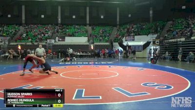 1A-4A 144 Cons. Round 3 - Hudson Sparks, Pleasant Valley vs Romeo Mungula, J.B. Pennington