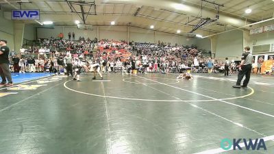 92 lbs Semifinal - Tripp Martin, Team Tulsa Wrestling Club vs Dawson Beckley, Team Tulsa Wrestling Club