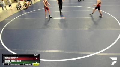 110 lbs Cons. Round 4 - Noah Wegner, SHAKOPEE MAT CLUB vs Reese Redlinger, Minnesota