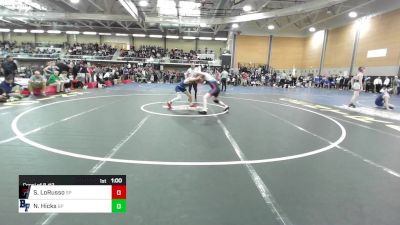 157 lbs Consi Of 8 #2 - Sam LoRusso, Saugus/Peabody vs Nathan Hicks, Bristol-Plymouth