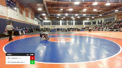 106 lbs Consi Of 8 #1 - Mustafa Lubowa, Chelmsford vs Maximo Greene Barrios, Boston Latin