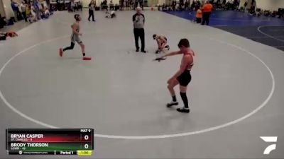 115 lbs Semis & 1st Wrestleback (8 Team) - Bryan Casper, St. Charles vs Brody Thorson, LCWM