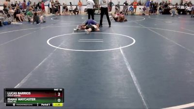 105 lbs Champ. Round 2 - Lucas Barrios, Eagle Empire vs Isaiah Waycaster, Wave WC