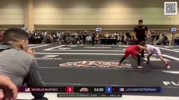 Nicholas Martinez vs Lucciano Pietropaulo 2023 ADCC Florida Open