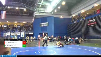 120 lbs Champ. Round 3 - Santino Rodriguez, Don Bosco Prep vs Sean Garretson, Archbishop Spalding