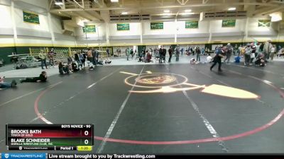 90 lbs 5th Place Match - Brooks Bath, Touch Of Gold vs Blake Schneider, Gorilla Wrestling Club, Inc.