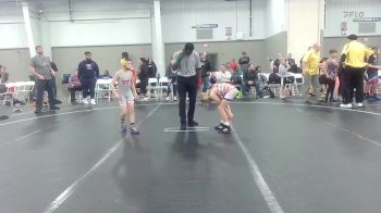 72 lbs Round 5 (8 Team) - Liam Burgett, 84 Athletes vs Cayden Clark, East Coast Elite