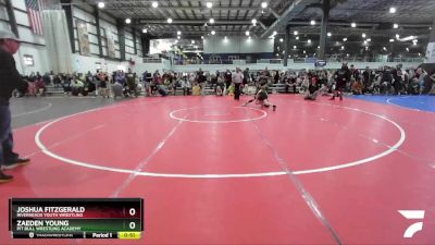 64 lbs Cons. Round 2 - Zaeden Young, Pit Bull Wrestling Academy vs Joshua Fitzgerald, Riverheads Youth Wrestling