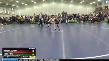 80 lbs Round 5 (6 Team) - Alex Metz, South Dakota Lightning vs Anson Taylor, Montana White