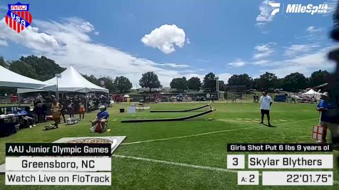Replay: Shotput 1 - 2022 AAU Junior Olympic Games | Aug 1 @ 8 AM