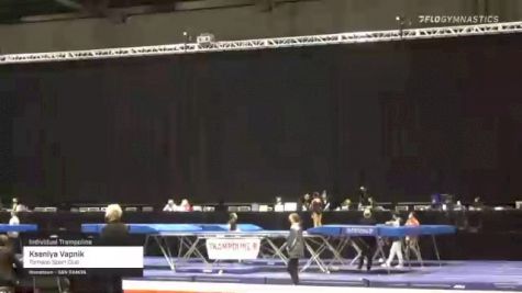 Kseniya Vapnik - Individual Trampoline, Tornado Sport Club - 2021 USA Gymnastics Championships