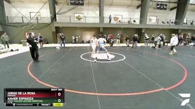 113 lbs Cons. Round 5 - Jorge De La Rosa, Oregon vs Xavier Espinoza, CNWC Concede Nothing Wrestling Club