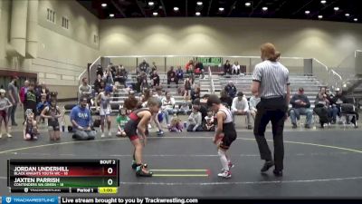 64 lbs Round 1 (6 Team) - Jordan Underhill, Black Knights Youth WC vs Jaxten Parrish, Contenders WA Green