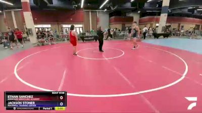 220 lbs Cons. Round 2 - Ethan Sanchez, Boneyard Wrestling Academy vs Jackson Stoner, Rockwall Training Center