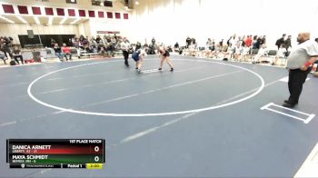 185 lbs Placement Matches (8 Team) - Danica Arnett, Liberty, AZ vs Maya Schmidt, Bemidji, MN