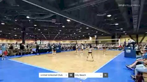 United Volleyball Club vs City Beach - 2022 JVA West Coast Cup presented by Nike