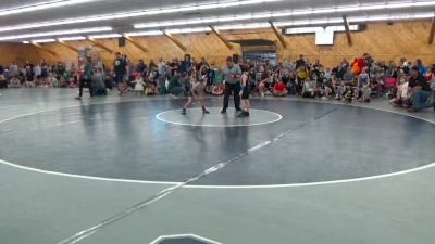 50 lbs Quarterfinal - Greyson Schrader, Lima vs Evan Walker, Camp Hill